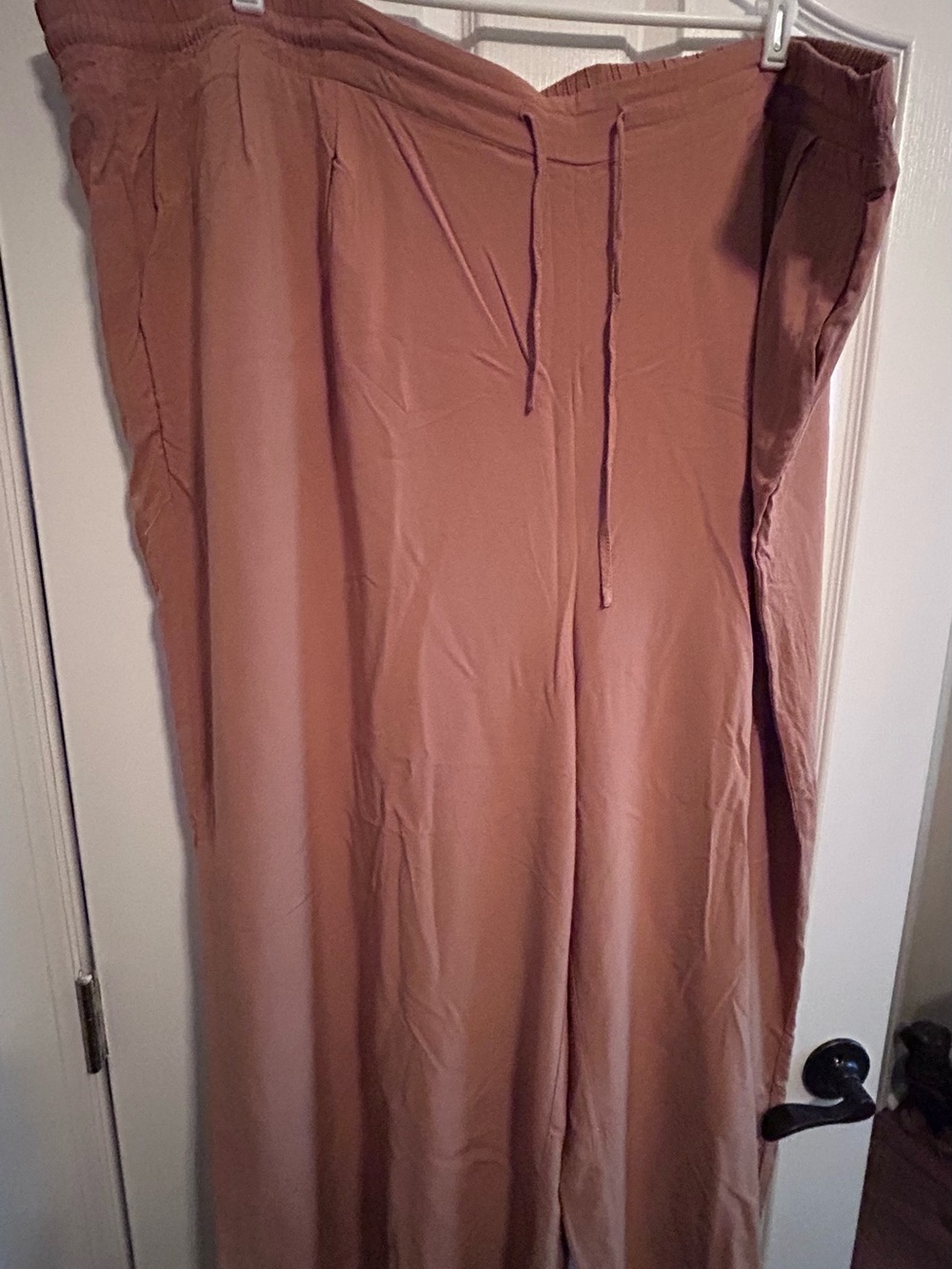 torrid Wide Leg Pants in Dusty Rose